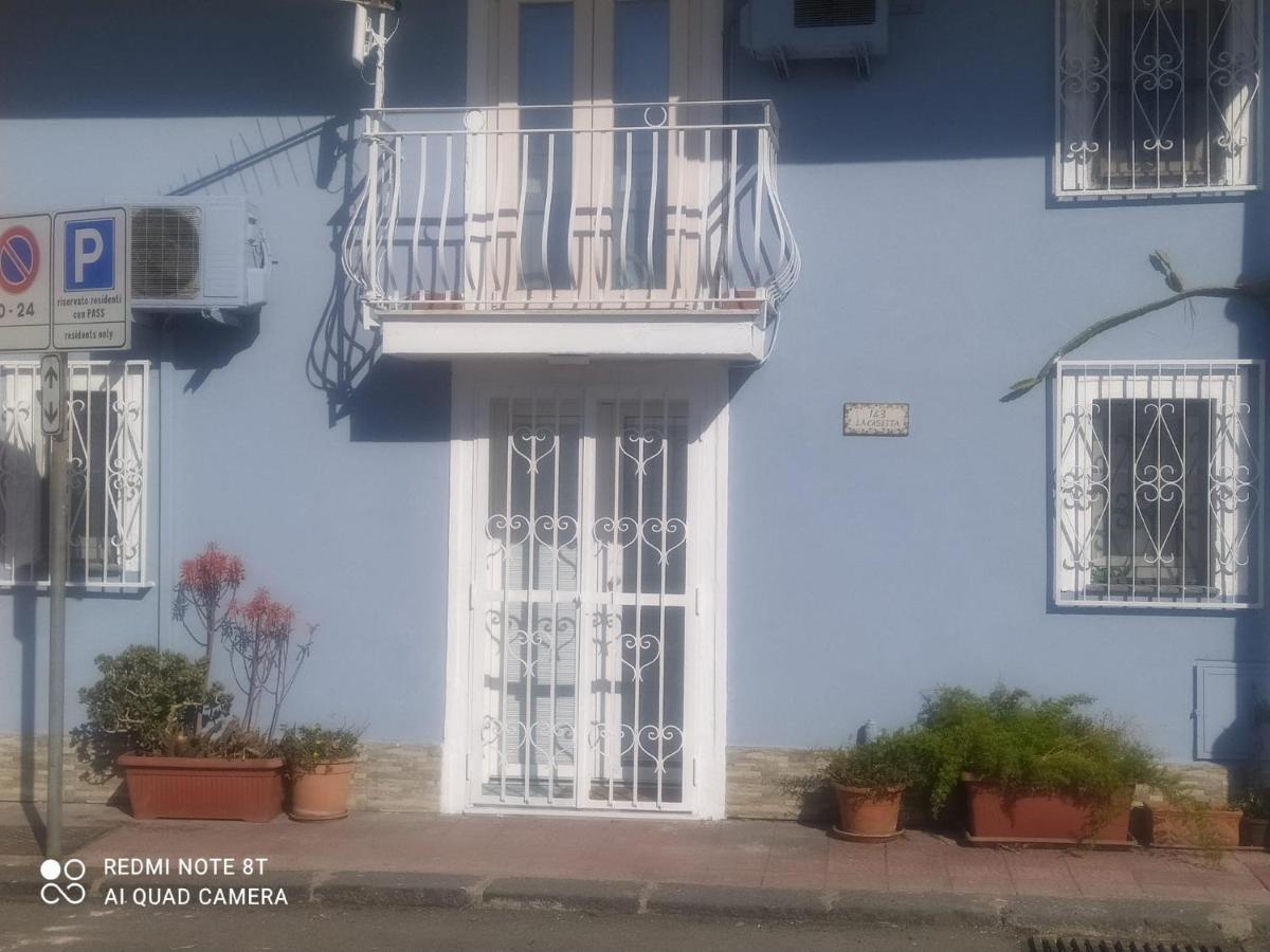 La Casetta Azzurra Naxos Giardini Naxos Eksteriør bilde